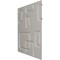 Ekena Millwork 11 7/8in. W x 11 7/8in. H Oslo EnduraWall Decorative 3D Wall Panel Covers 0.98 Sq. Ft. WP12X12OSGHC - alternate 2